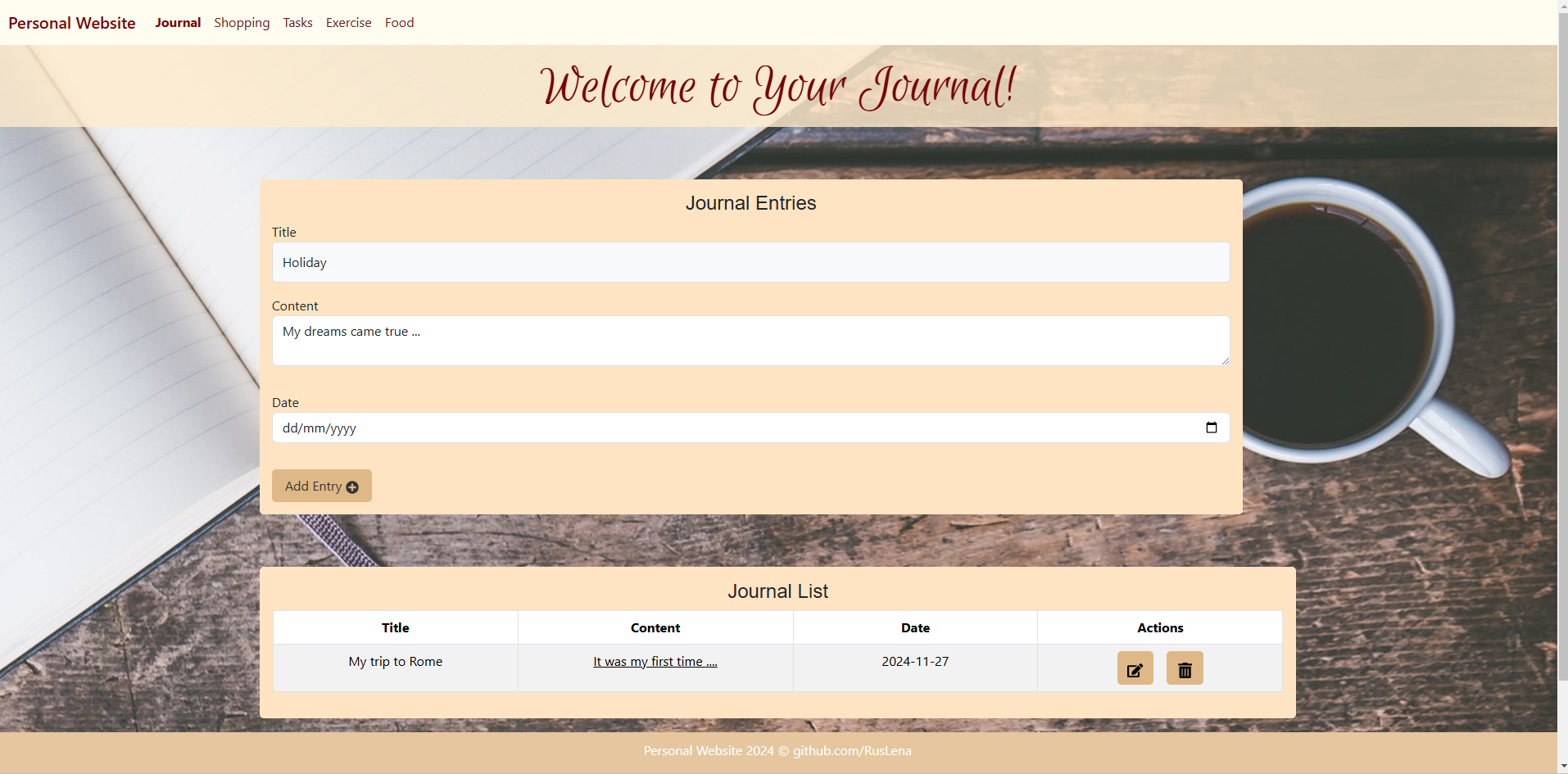 journal
